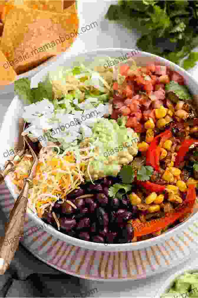 A Colorful And Satisfying Roasted Vegetable And Bean Burrito Bowl Delicious Recipes To Prevent DIABETES