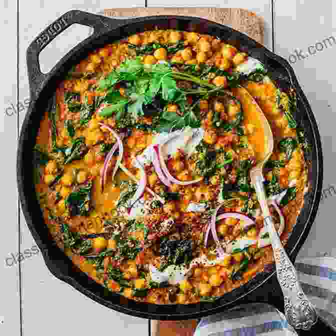 A Creamy And Flavorful Spinach And Chickpea Curry Delicious Recipes To Prevent DIABETES