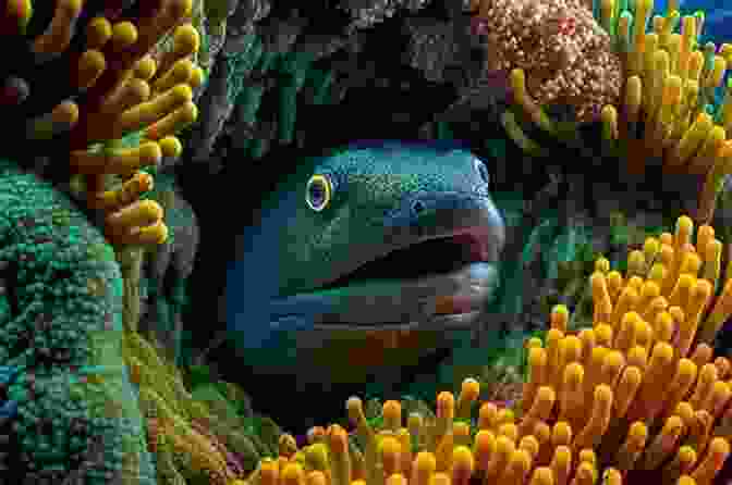 A Moray Eel Peeking Out Of A Coral Reef, Its Sharp Teeth Visible. Pirata: Hunters Of The Sea: Part Three Of The Roman Pirata