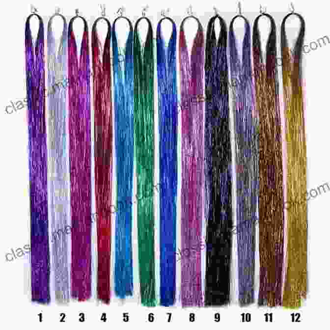 A Package Of Rainbow Hair Tinsel With Six Different Colors. Loom Magic Charms : 25 Cool Designs That Will Rock Your Rainbow