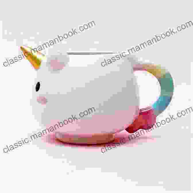 A Rainbow Unicorn Mug With A Gold Plated Handle. Loom Magic Charms : 25 Cool Designs That Will Rock Your Rainbow