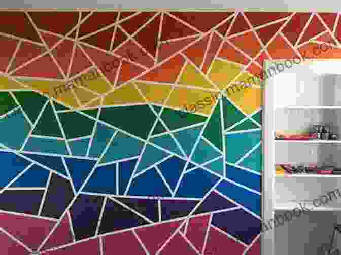 A Rainbow Wall Art Print With A Geometric Design. Loom Magic Charms : 25 Cool Designs That Will Rock Your Rainbow