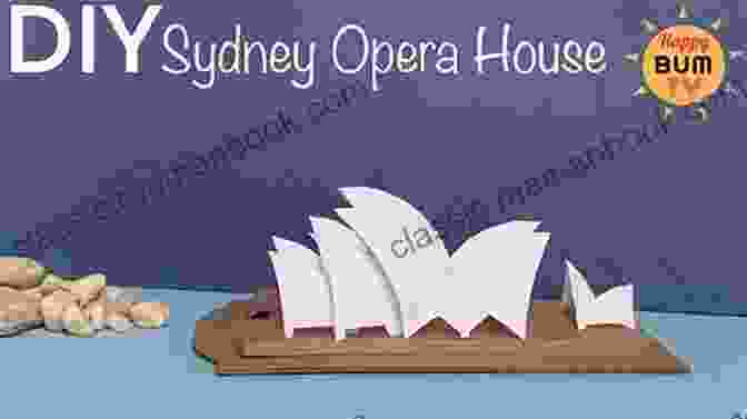A Replica Of The Sydney Opera House Made From Paper And Glue Seven Wonders Of The World: Discover Amazing Monuments To Civilization With 20 Projects (Build It Yourself)