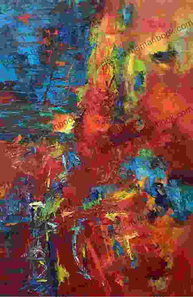 An Abstract Painting With Vibrant Colors And Bold Strokes, Symbolizing The Experimental And Unconventional Nature Of The Novel No Ruined Stone Shara McCallum