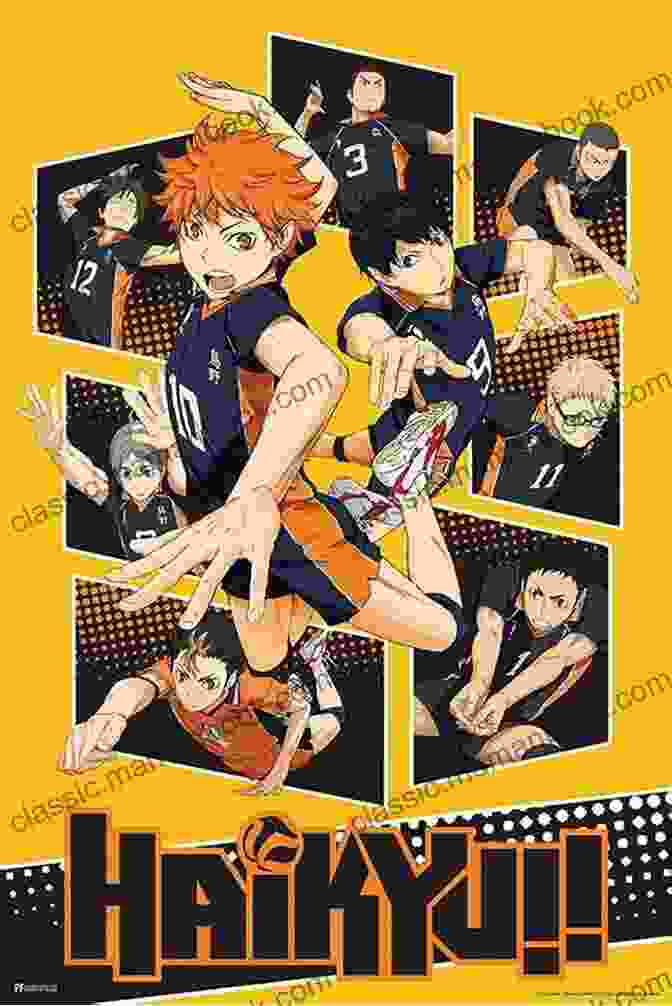 Cover Art Of Haikyuu!! Vol. 34, Showing The Karasuno And Inarizaki Volleyball Teams Facing Off. Haikyu Vol 34: Cats Claws Haruichi Furudate