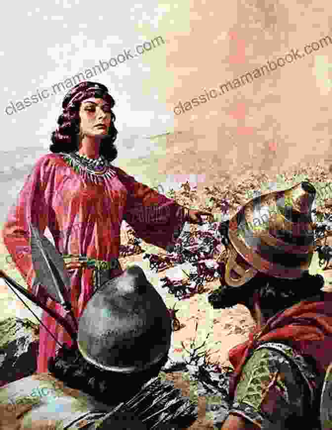 Deborah, The Prophetess And General, Standing On A Hilltop, Commanding The Israelite Army Prophet Of Corinth: Woman Warrior Of The Nazarene: A Woman S Journey To Identity And Independence Through Faith And Sacrifice (Gospel 2)