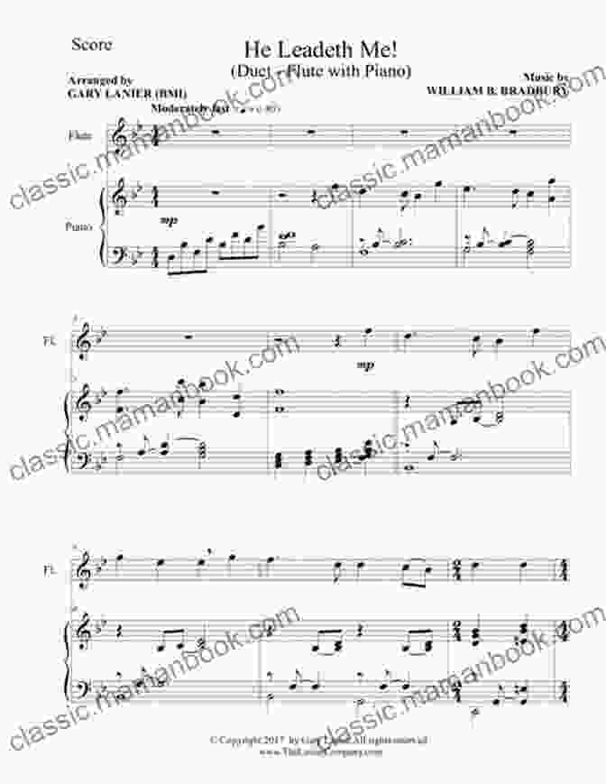 Early Flute In Gospel Music: A Wooden Flute Used As Accompaniment Flute 2 Part Of 8 Gospels Spirituals For Flute Quartet: Easy/intermediate (8 Gospels Spirituals For Flute Quartet)