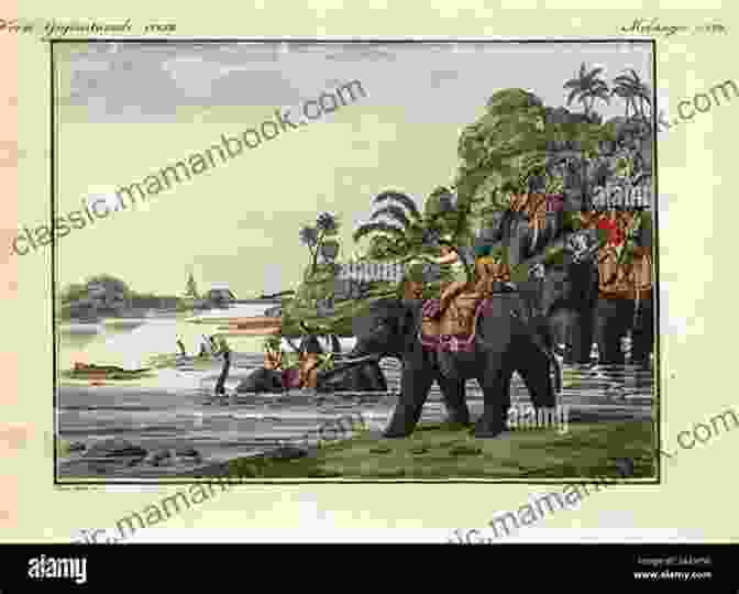 Painting Of A British Soldier And Indian Guide Riding On Elephants Through A Jungle In British India Plain Tales From The Hills: Rudyard Kipling Collection 40+ Short Stories (The Tales Of Life In British India): In The Pride Of His Youth Tods Amendment The Night The Gate Of A Hundred Sorrows