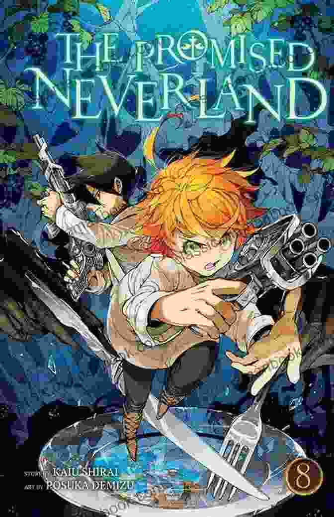 The Promised Neverland Vol. Destroy Cover Art Featuring Emma, Norman, Ray, And Don The Promised Neverland Vol 3: Destroy
