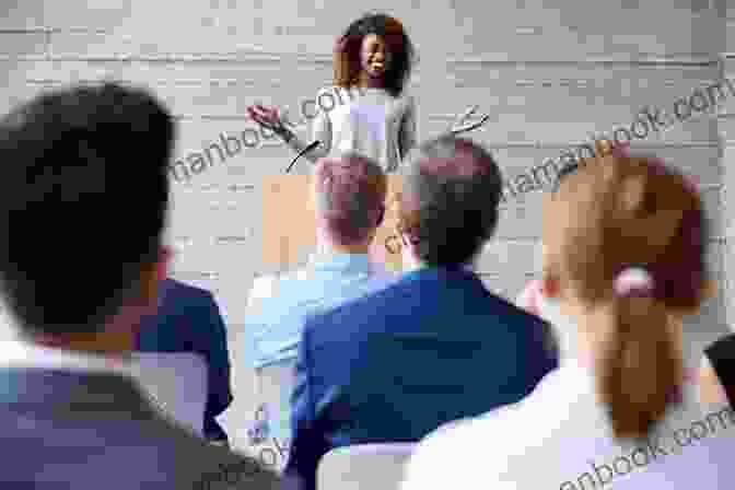 Woman Speaking In Front Of A Group Of People, Embracing Her Voice The Writing Teacher S Companion: Embracing Choice Voice Purpose Play