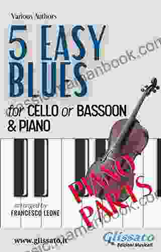 5 Easy Blues Cello/Bassoon Piano (Piano Parts) (5 Easy Blues For Cello And Piano 2)