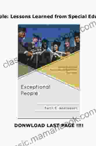 Exceptional People: Lessons Learned From Special Education Survivors