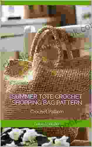 Summer Tote Crochet Shopping Bag Pattern: Crochet Pattern